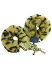 Cozy Cuffs Leopard Fur - Love Cuffs
